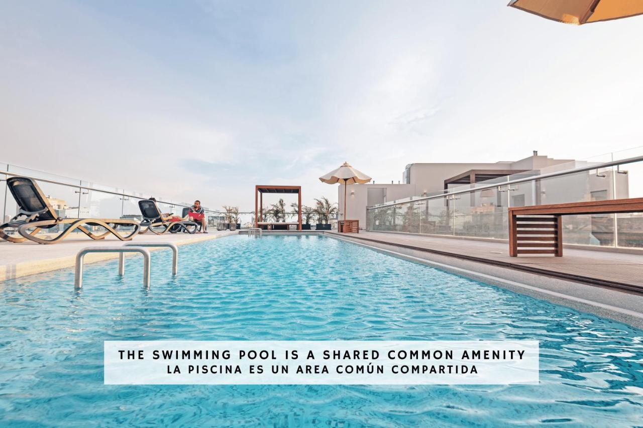 ✶ Maras Residence ✶ Luxury Rooftop Pool & Grill Лима Экстерьер фото
