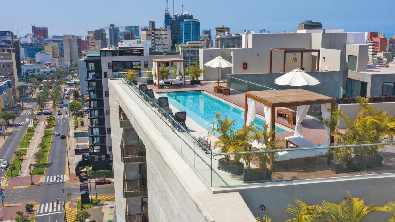 ✶ Maras Residence ✶ Luxury Rooftop Pool & Grill Лима Экстерьер фото